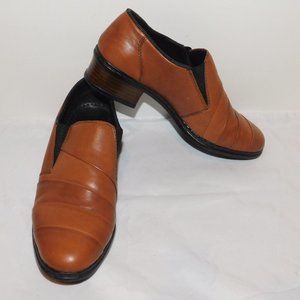 Rieker Leather Slip On Shoes Size 4